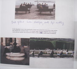 onderlinge afstanden die men 'vanzelf' in acht neemt.