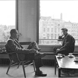 Gerard Reve en&nbsp;vriend Wim Hermans