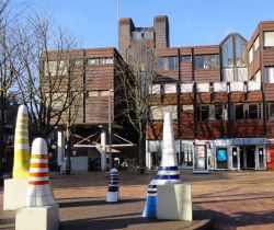 'kunstmatig patina', gevel van Corrosia en de De Roestbak