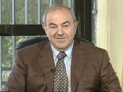 Allawi, een 'seculiere' sjiiet, naar men zegt (maar wat betekent dat?)