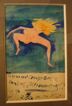 Guillaume Apollinaire (1880-1918) tekent