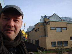 Tjebbe vanmiddag voor het GEM