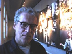 Gijsbert vanmiddag in het Museum Volkenkunde in Leiden