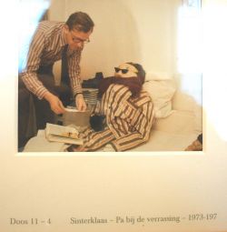 Leo Polhuis zelf, op een van&nbsp;van zijn ca. 4500 dia's