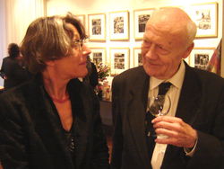L.Th.Lehmann, hier met Anneke Brassinga (2006)