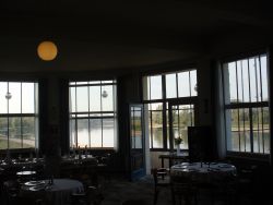 tegen het eind van de middag