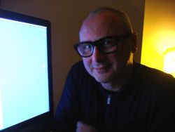 Hendrik Kerstens in z'n atelier