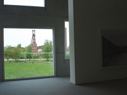 het museum op het mijnterrein&nbsp;