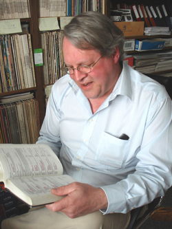 Guido in&nbsp;z'n werkhok