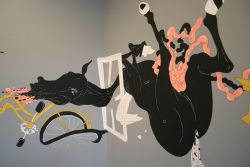 werk van Kees Peerdeman, nu te zien in het ''Dolhuys' in Haarlem