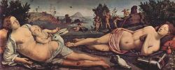 Venus, Mars en Amor, ca. 1490