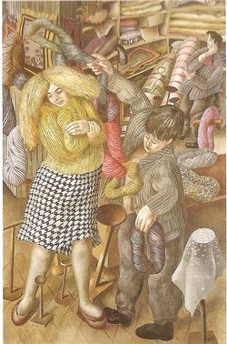 Hilda en Stanley in 'De wolwinkel'' (1939)