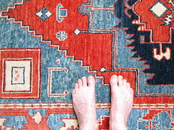 de voeten in Terras 00 (van K.Michel?)